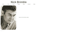 Desktop Screenshot of nickbrimble.co.uk